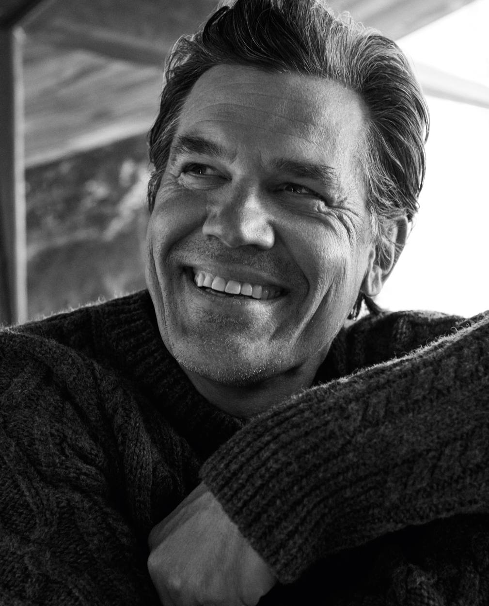 Celebrity Photographer Michael Schwartz: Josh Brolin for Icon magazine