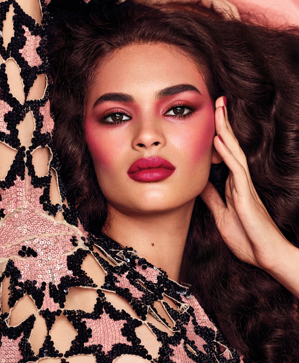 Fashion Photographer Michael Schwartz: model Aira in Marc Jacobs beauty and Vogue Mexico magazine