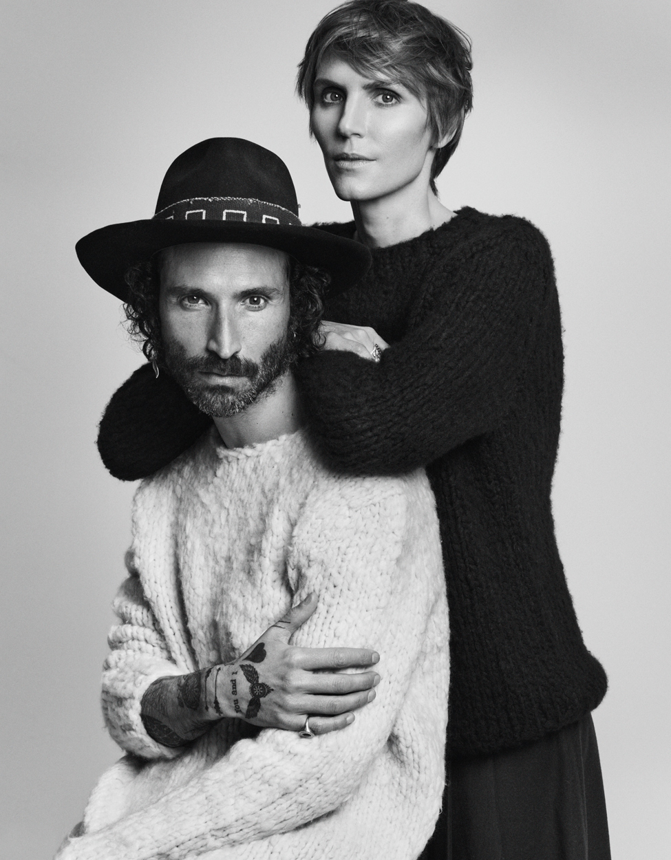 Celebrity Photographer Michael Schwartz: Lieva and Gabriela Hearst for Vogue Spain magazine