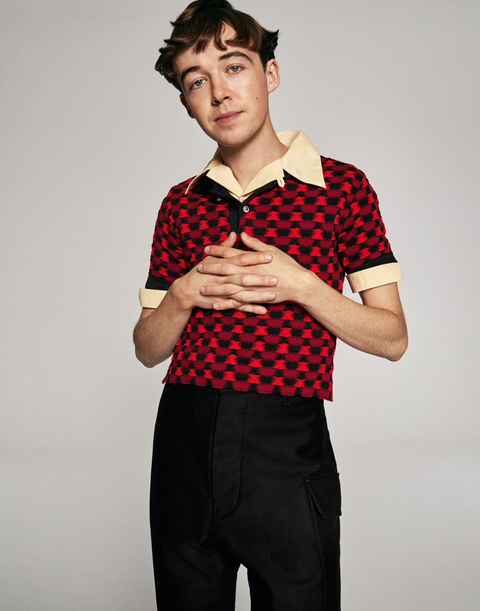 Celebrity Photographer Michael Schwartz: Alex Lawther for Tatler Magazine