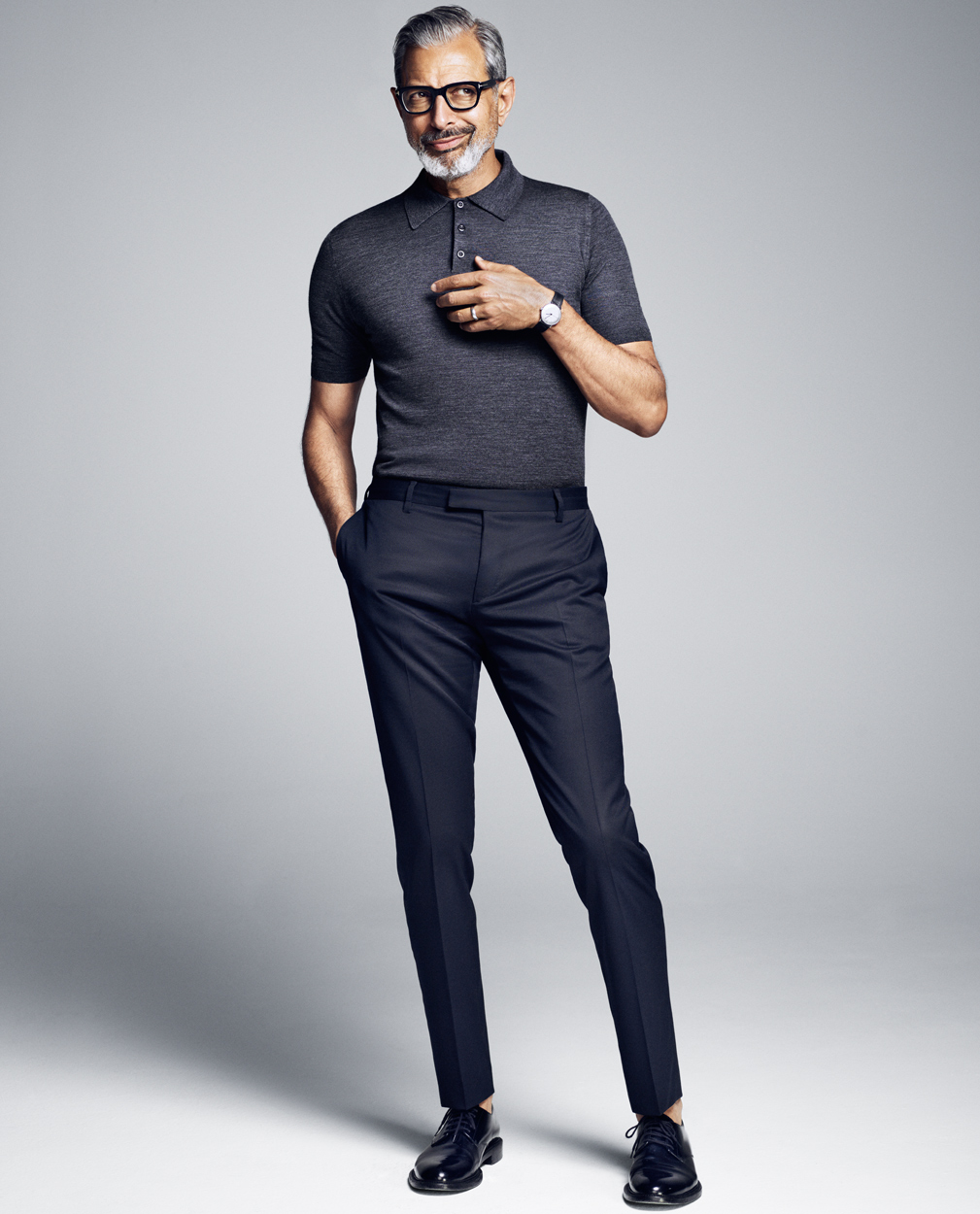 Celebrity Photographer Michael Schwartz: Jeff Goldblum for Icon magazine