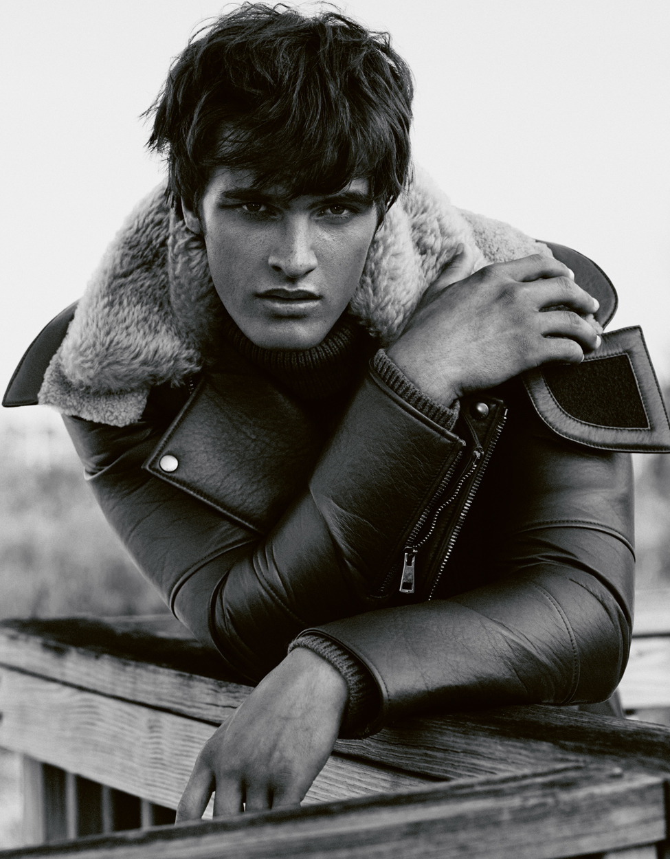 Fashion Photographer Michael Schwartz: model Matthew Terry for Dansk magazi...