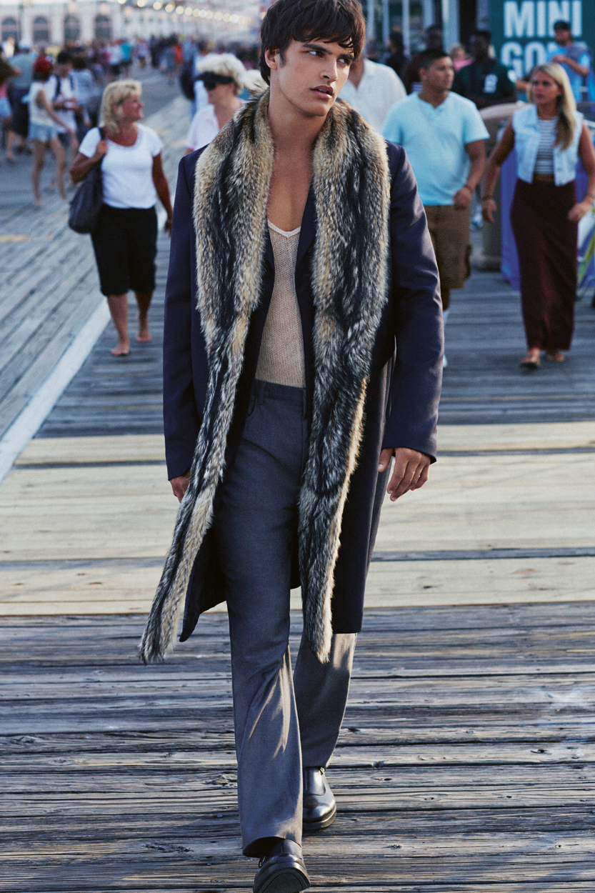 Fashion Photographer Michael Schwartz: model Matthew Terry for Dansk magazine