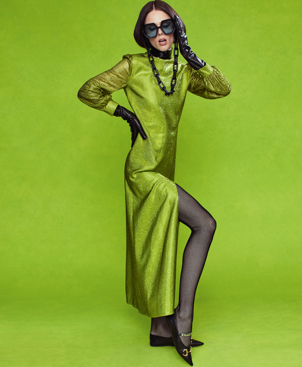 Fashion Photographer Michael Schwartz: model Coco Rocha for Vanity Fair Italy magazine