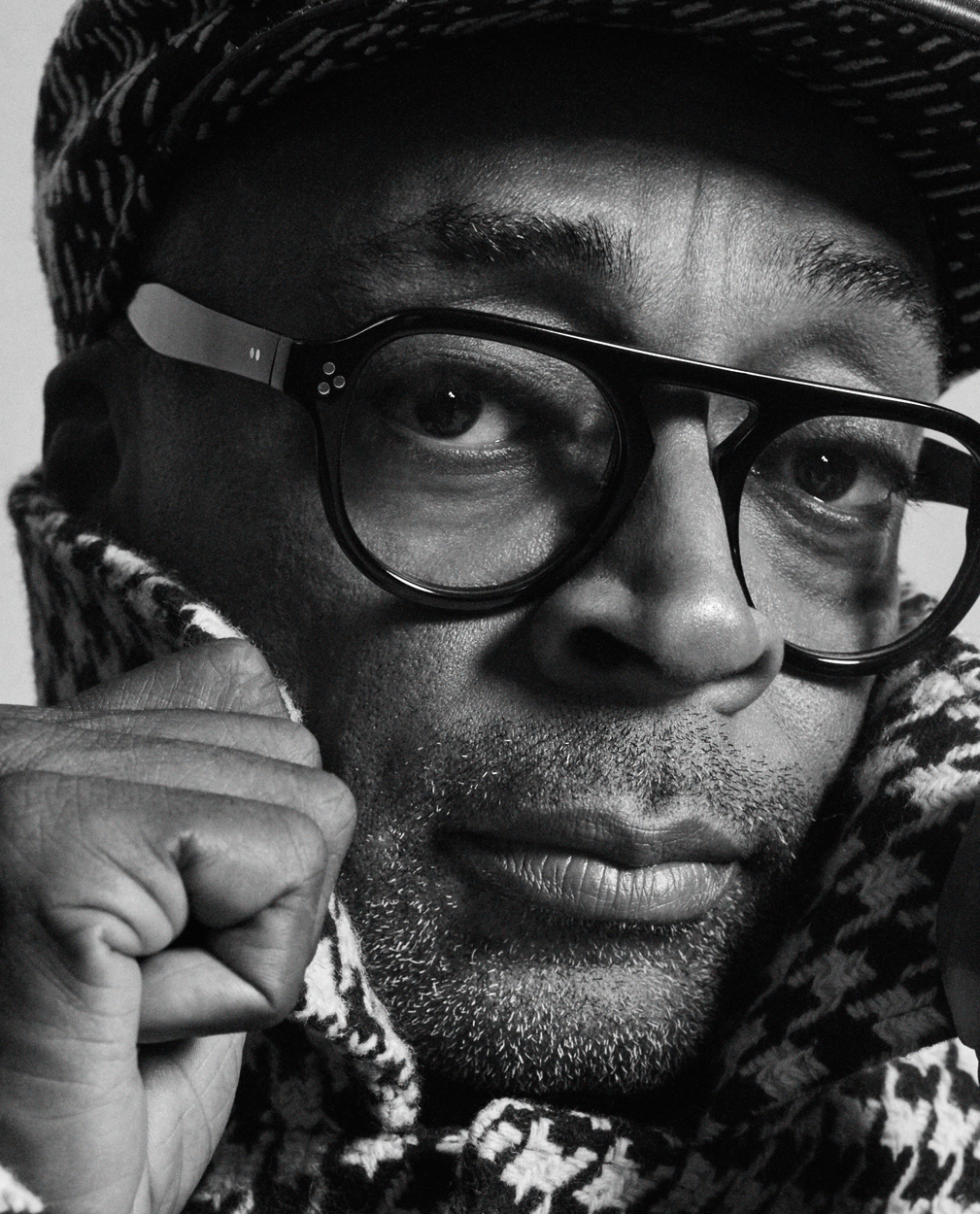 Celebrity Photographer Michael Schwartz: Spike Lee for Icon Magazine cover in Gucci