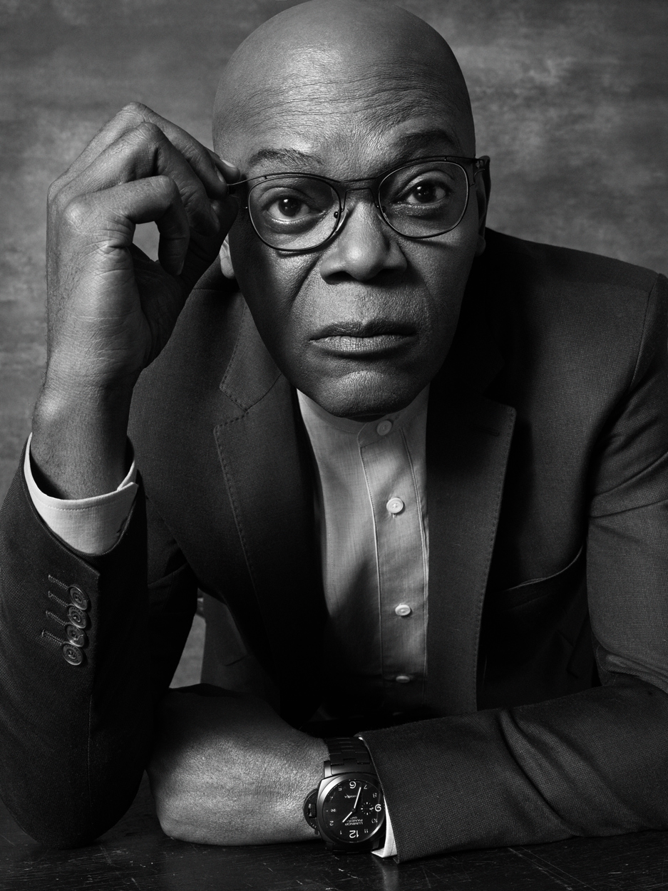 Celebrity Photographer Michael Schwartz: Samuel L. Jackson for Lionsgate Hitman