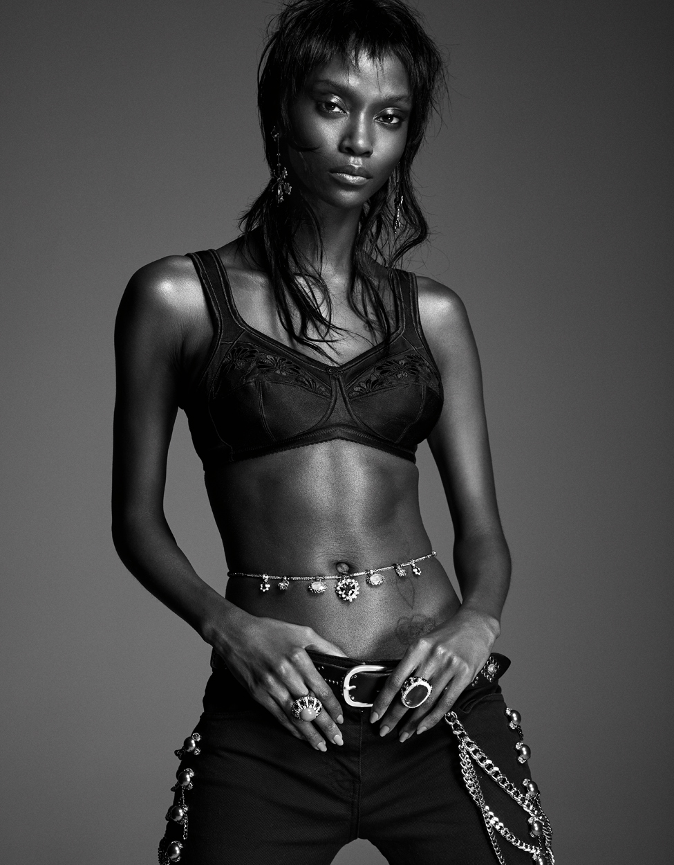 Fashion Photographer Michael Schwartz: model Riley Montana for Vanity Fair Italy magazine
