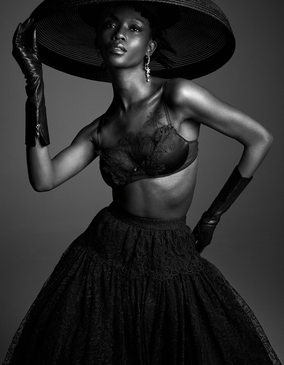 Fashion Photographer Michael Schwartz: model Riley Montana for Vanity Fair Italy magazine
