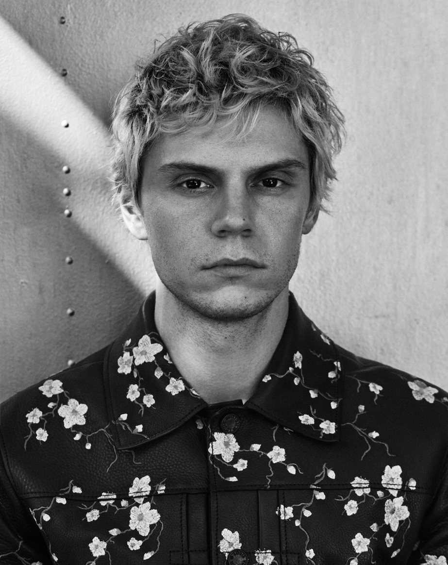 Celebrity Photographer Michael Schwartz: Evan Peters for Icon Magazine cover