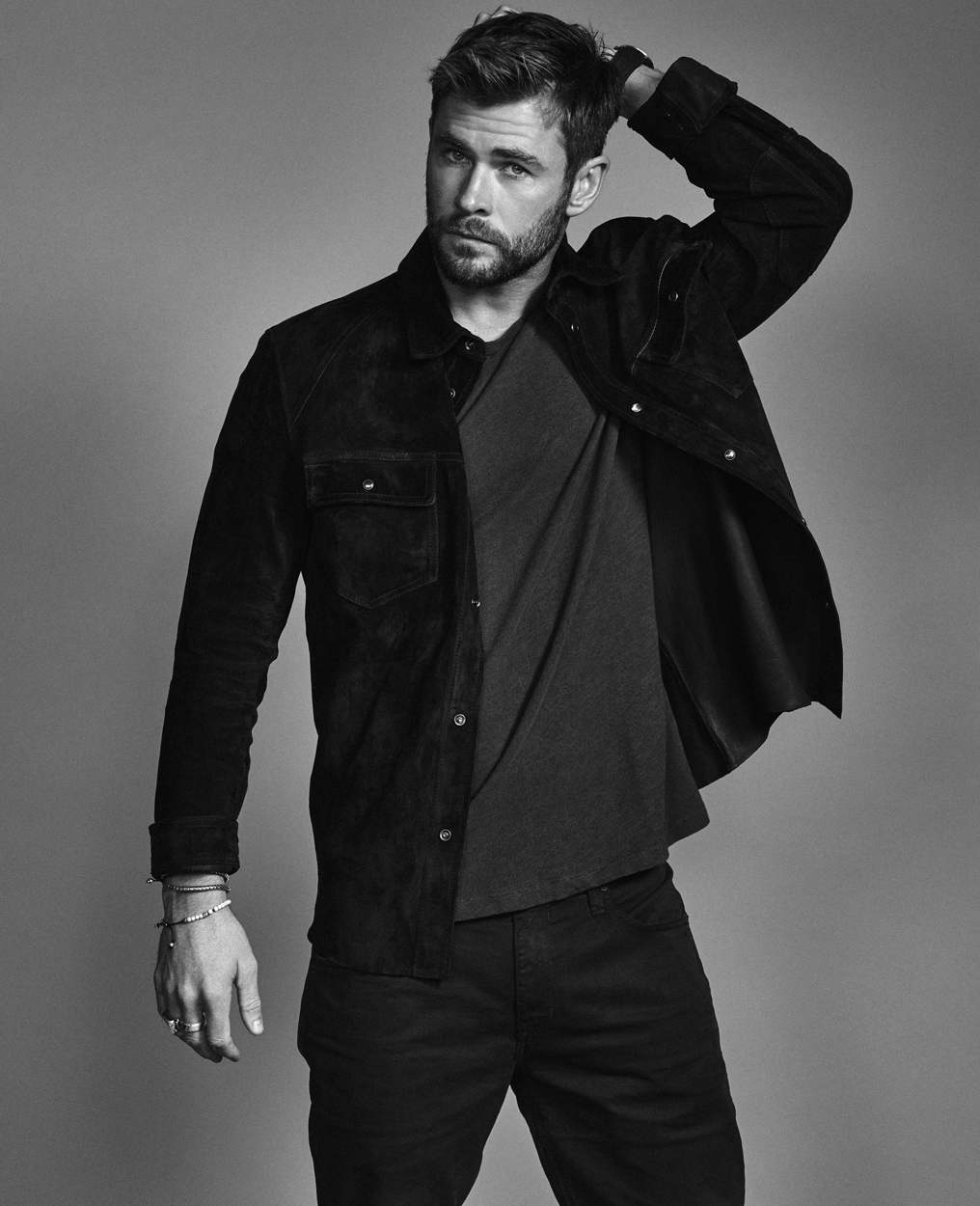 Celebrity Photographer Michael Schwartz: Chris Hemsworth for Men