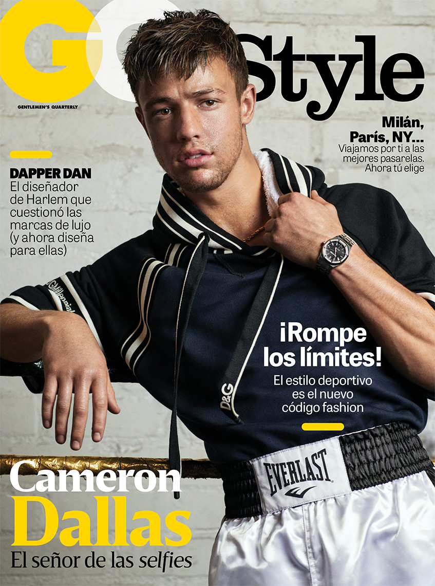 Celebrity Photographer Michael Schwartz: Cameron Dallas for GQ Style magazine cover