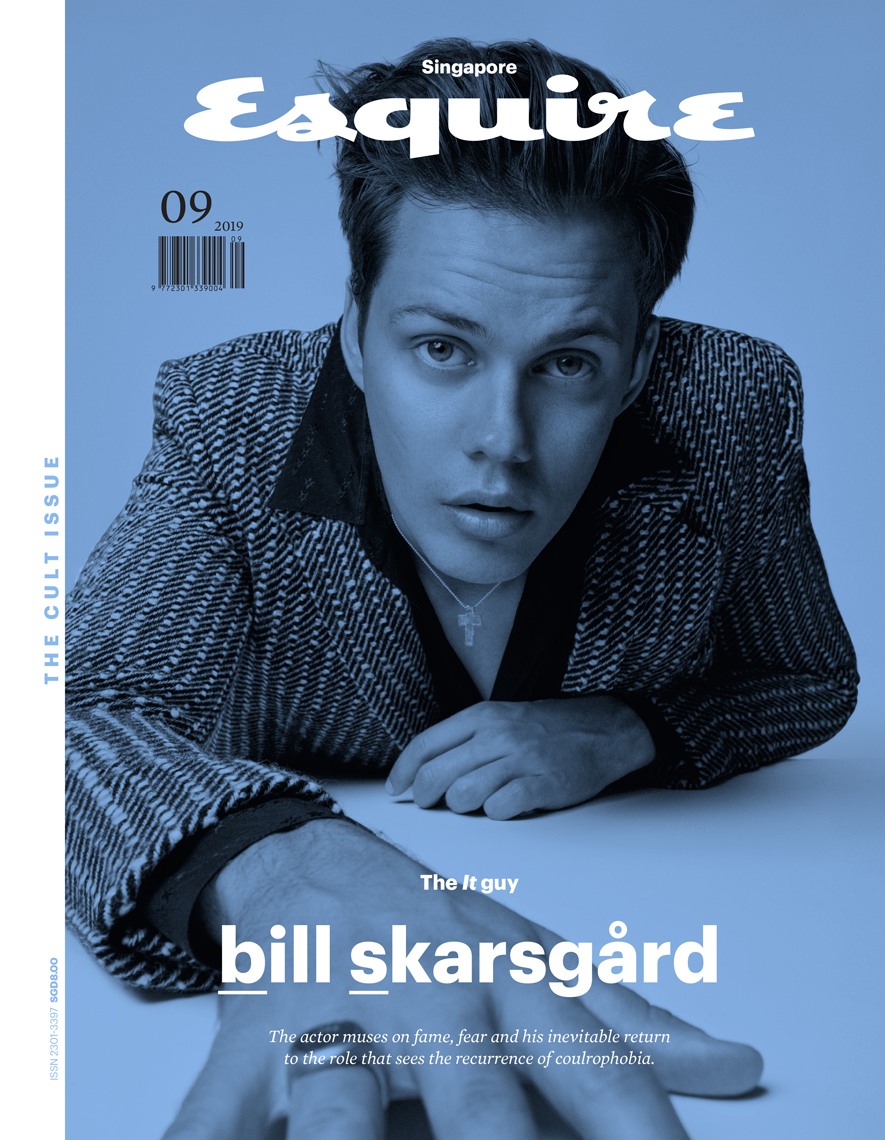 Celebrity Photographer Michael Schwartz: Bill Skarsgard for Esquire magazine cover