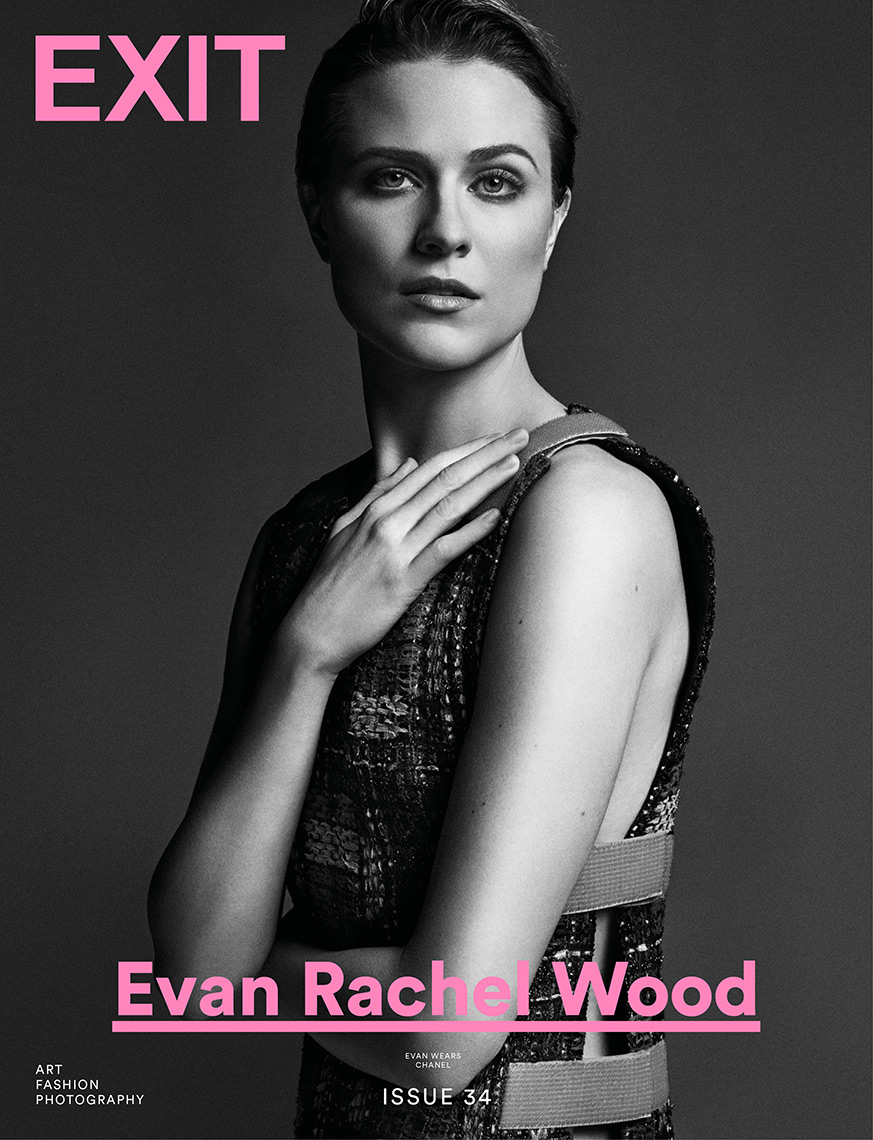 Celebrity Photographer Michael Schwartz: Evan Rachel Wood for Exit magazine cover