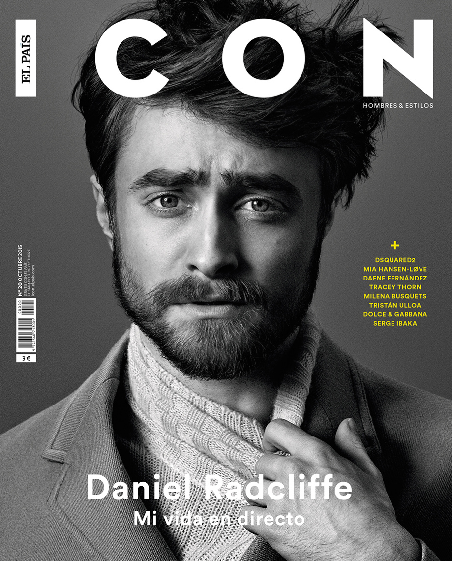 Celebrity Photographer Michael Schwartz: Daniel Radcliffe for Icon magazine cover