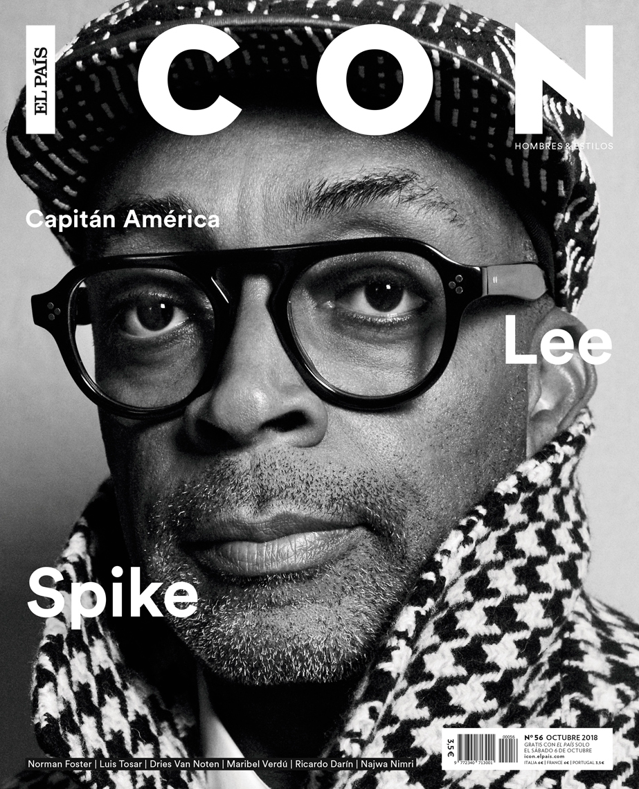 Celebrity Photographer Michael Schwartz: Spike Lee for Icon magazine cover in Gucci