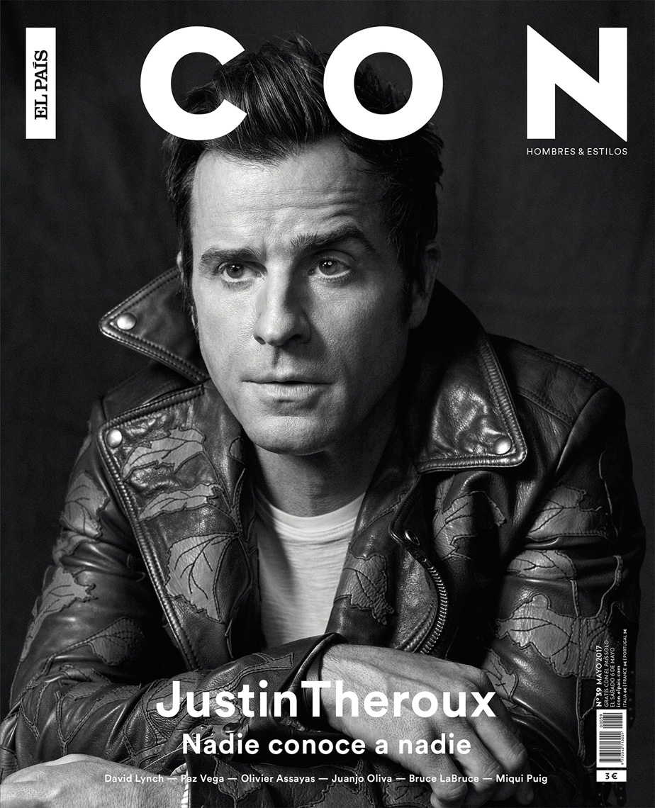 Celebrity Photographer Michael Schwartz: Justin Theroux for Icon magazine cover