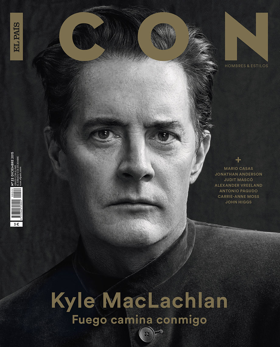 Celebrity Photographer Michael Schwartz: Kyle MacLachlan for Icon magazine cover