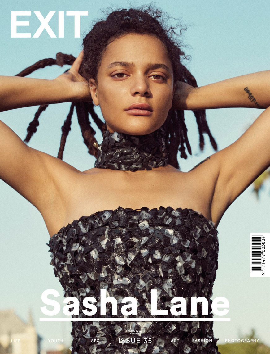 Celebrity Photographer Michael Schwartz: Sasha Lane for Exit Magazine cover