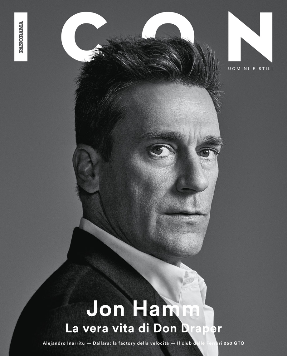 Celebrity Photographer Michael Schwartz: Jon Hamm for Icon magazine cover