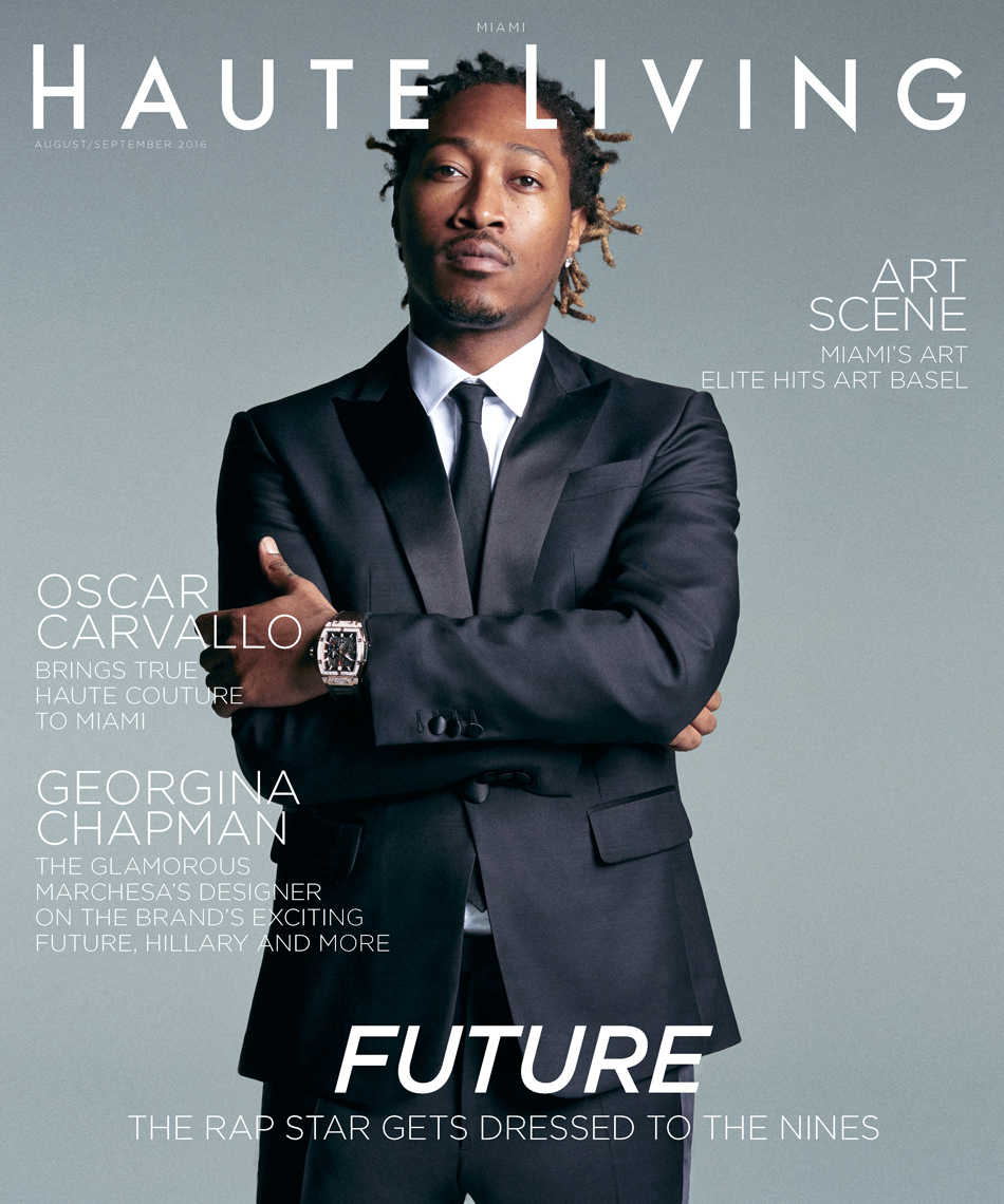 Celebrity Photographer Michael Schwartz: Future for Haute Living magazine cover