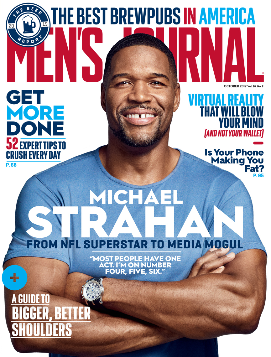Celebrity Photographer Michael Schwartz: Michael Strahan for Men