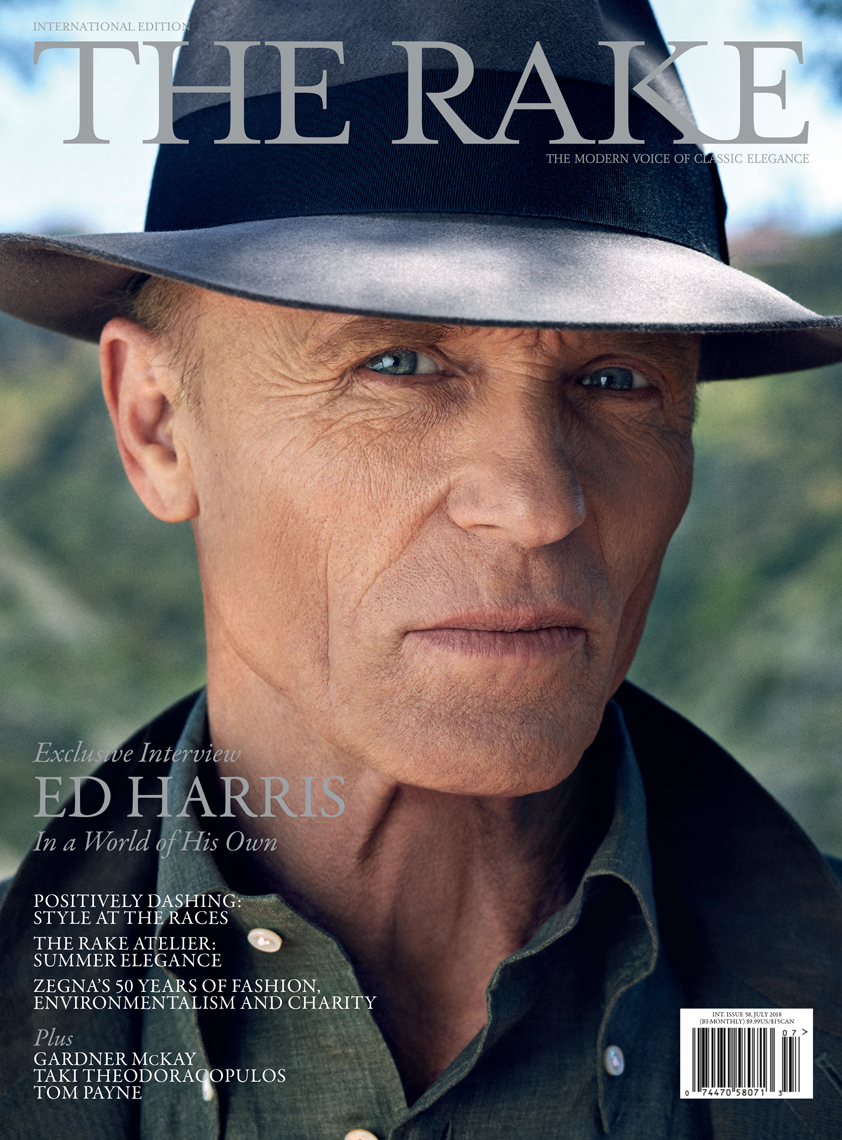 Celebrity Photographer Michael Schwartz: Ed Harris for The Rake