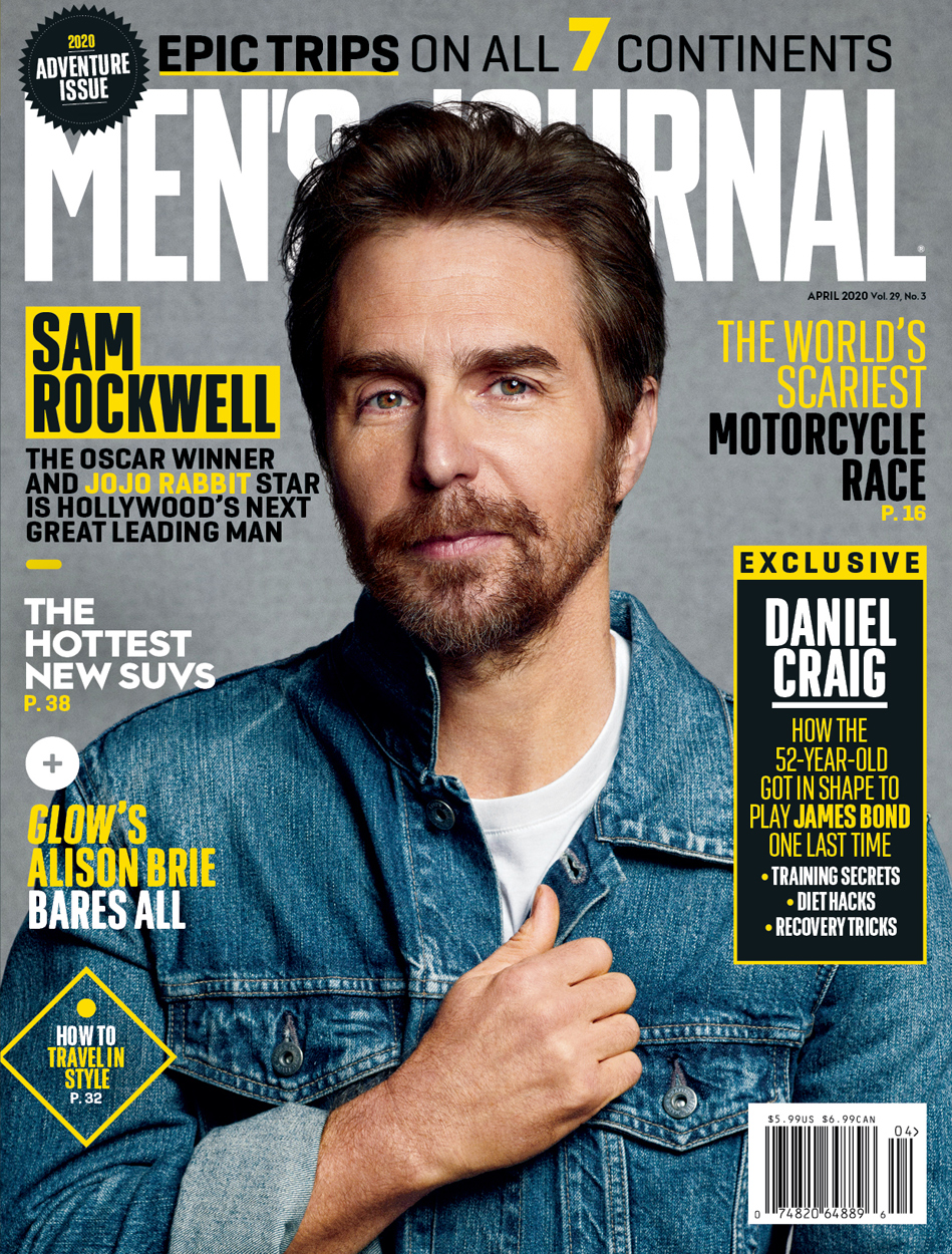 Celebrity Photographer Michael Schwartz: Sam Rockwell for Men